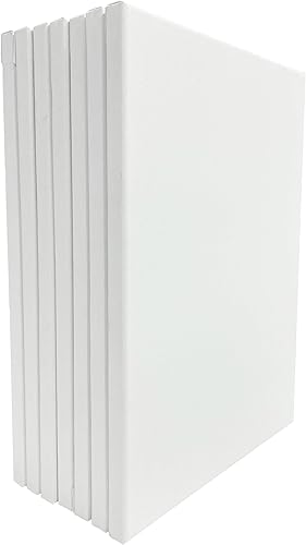 Miniatura 7 de Artist's Loft Necessities - 7 lienzos de algodón sin ácidos para pintura, acrílico y óleos, 1 paquete de 7 unidades de 11 x 14 pulgadas