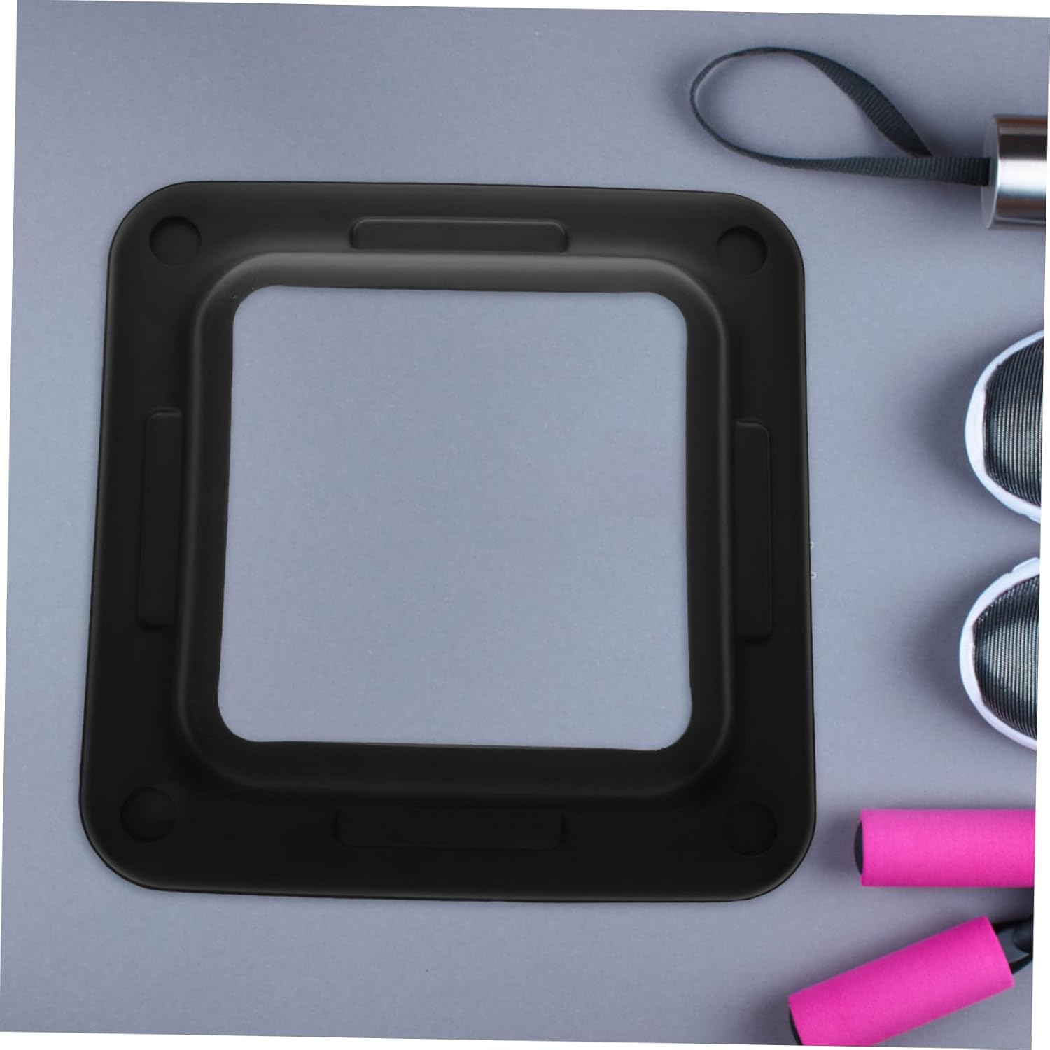 Yoga Step Stabilizer Base Support Frame for Aerobic Step Board Lightweight and Portable Foundation for Enhanced Workout Stability and Safety Home Gym