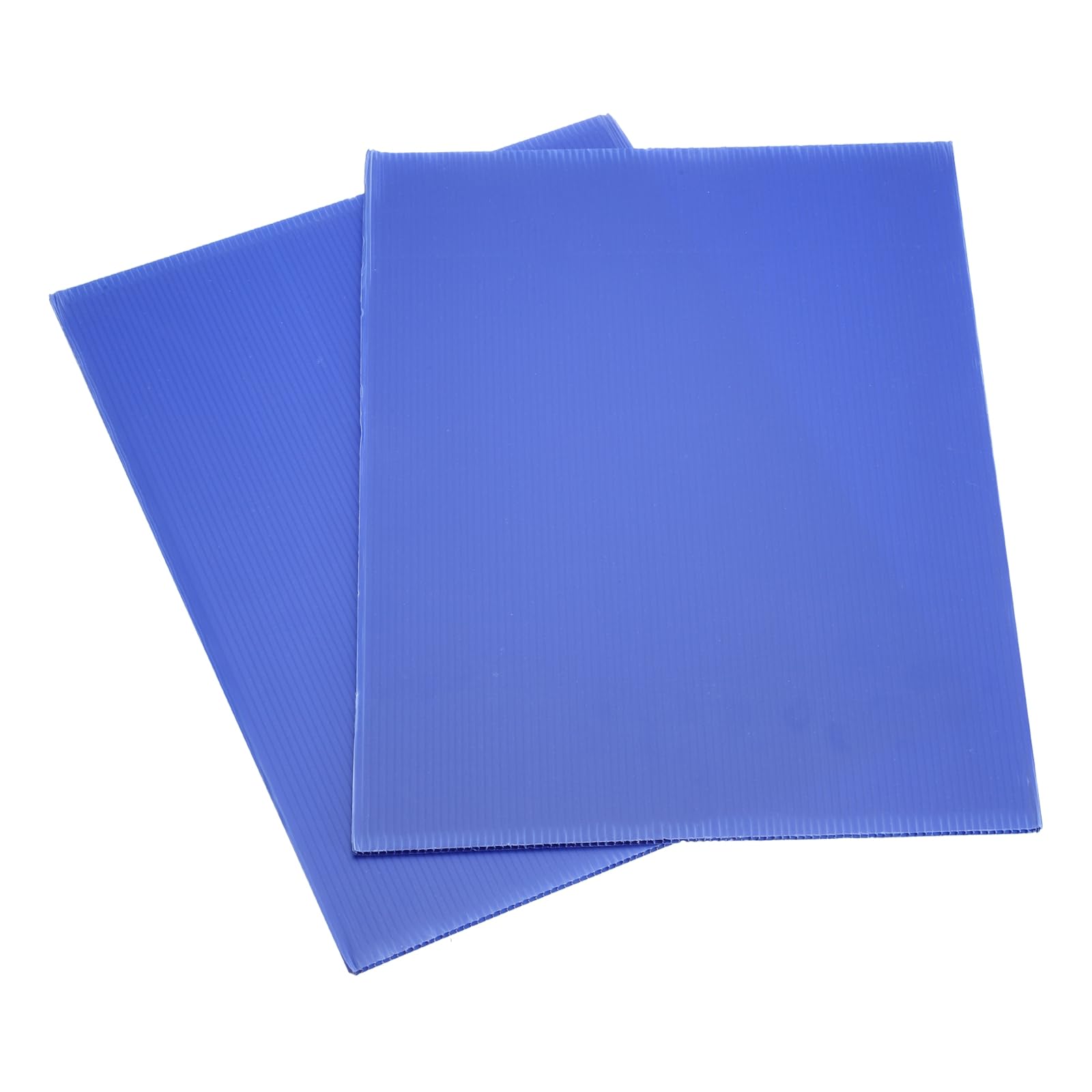 Feuille de plastique ondulé bleu pour vos décorations de fête en extérieur