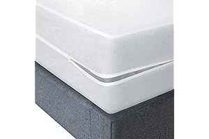 Twin Plastic Mattress Cover Waterproof - Noiseless Blissford Vinyl Mattress Protector