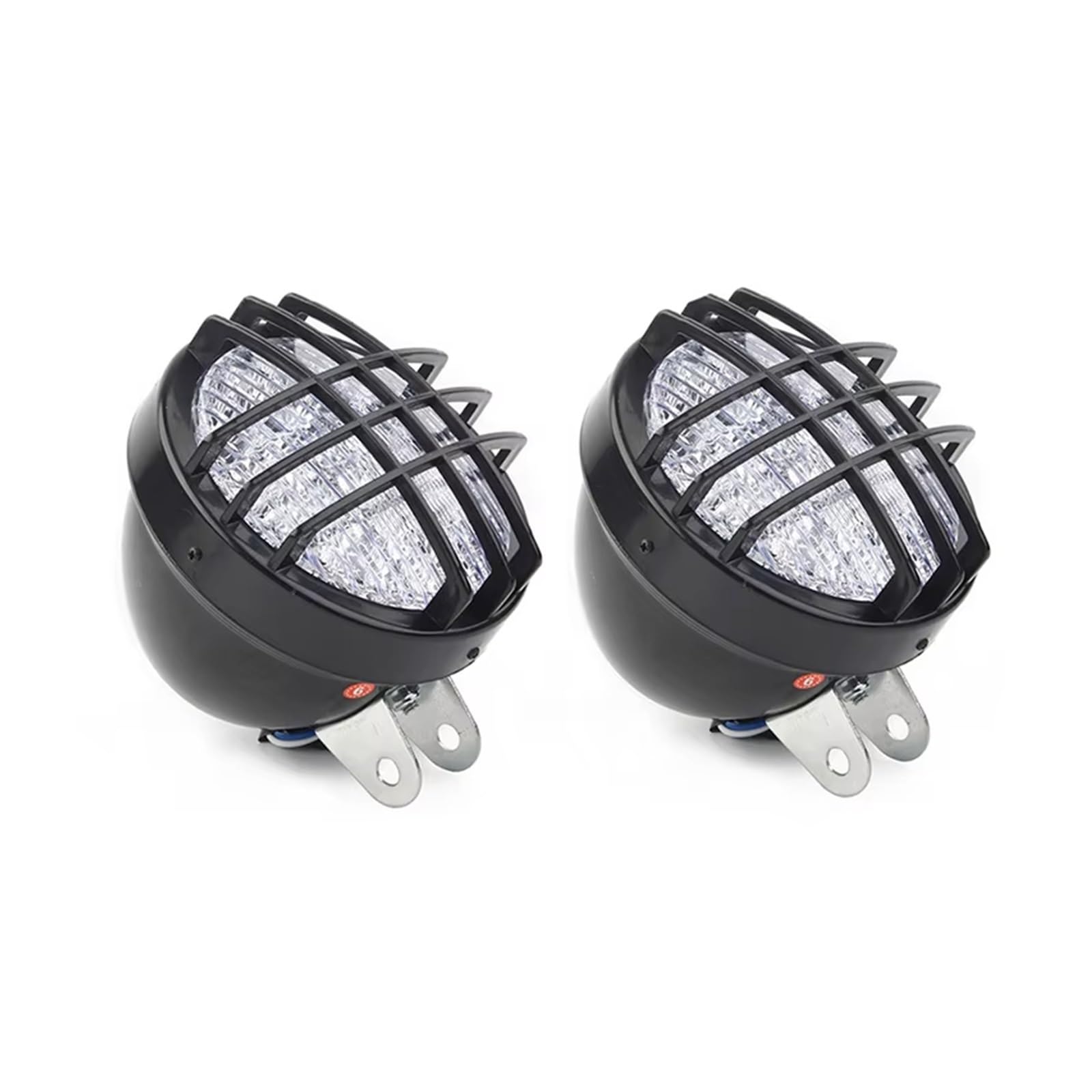 Faros Delanteras Moto para 70/110/125/150/150cc 4 Ruedas Quad Dirt Bike ATV Vehículo para La Arena para Banshee 2 Piezas 12V LED Faro Delantero LED Faros