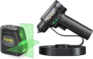 Fanttik D2 PRO Laser Level & K2 Ultra 7.4V Power Drill