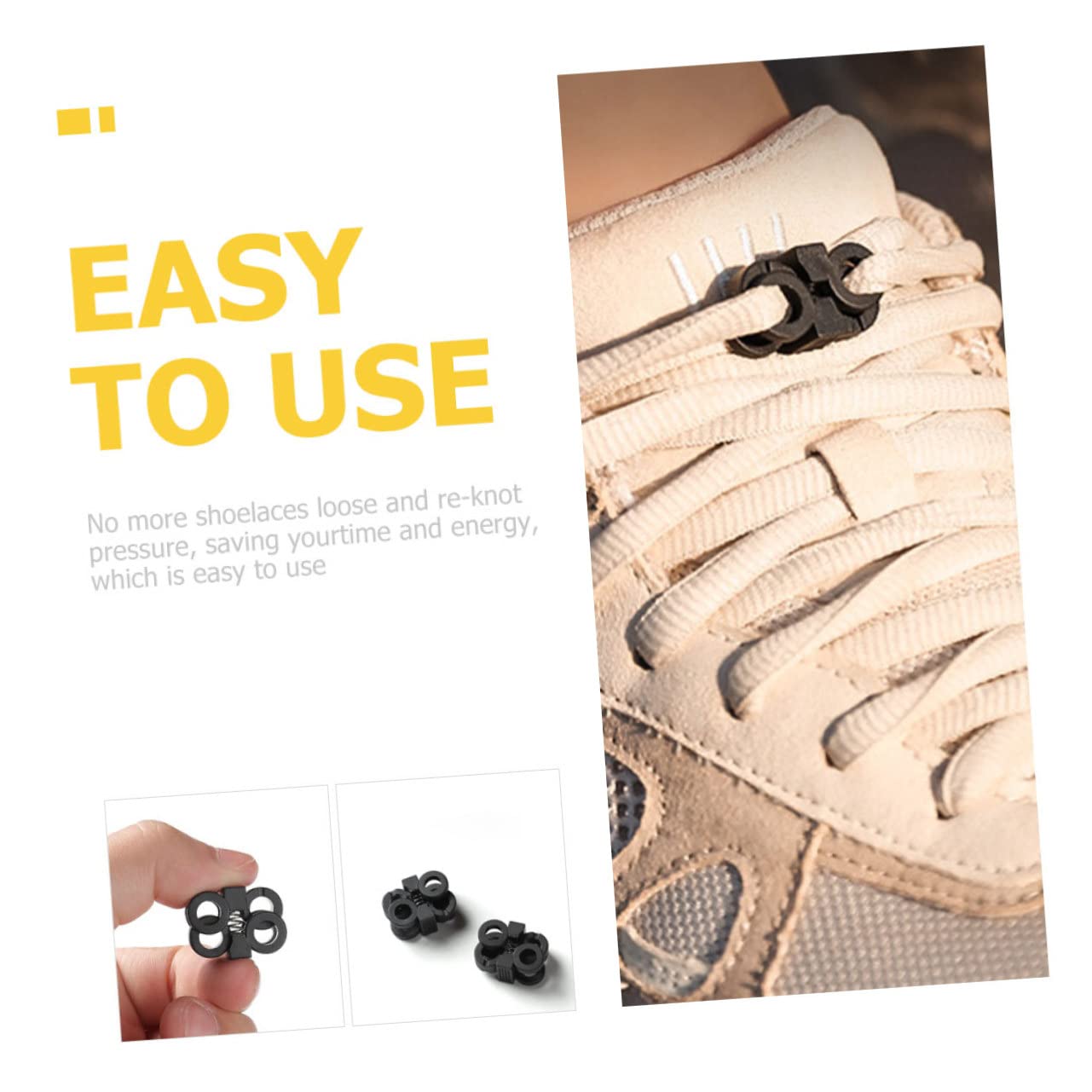 HAPINARY Shoes Accessories 20pcs Shoelace Buckle Shoelace Decorations for Casual Footwear