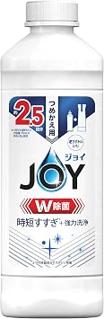 Joy W Disinfecting Dish Detergent, Refreshing Fragrance, Refill, 11.8 fl oz 325 ml
