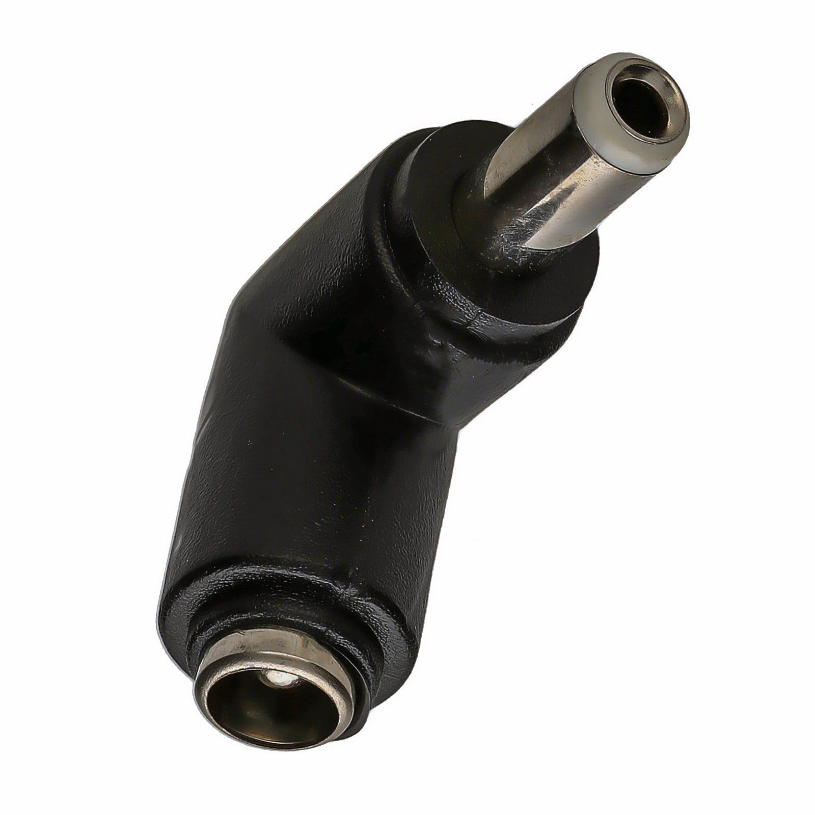 Kenable 5.5 X 2.5Mm Right Angle Adapter Dc Power Female To Male Plug For Cctv