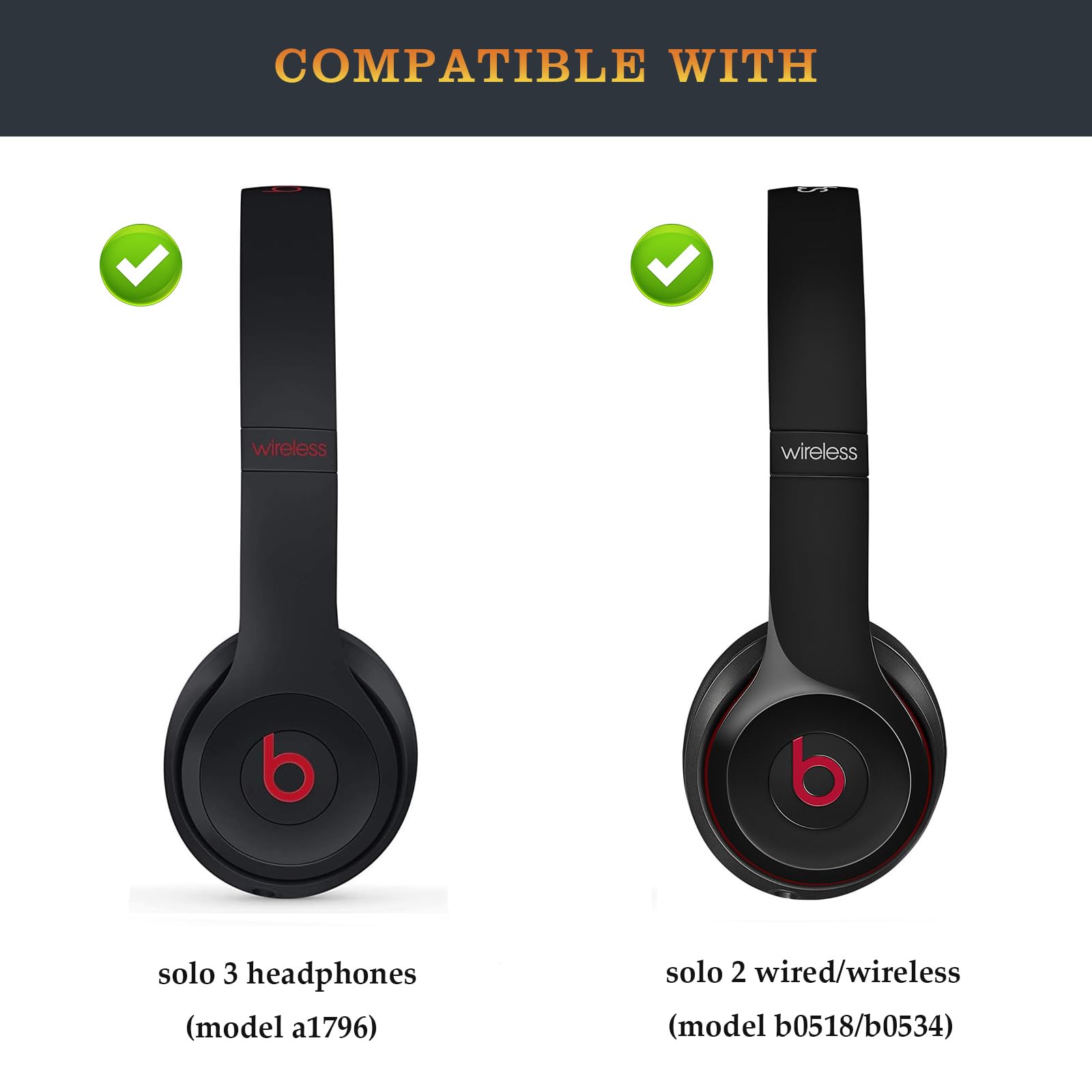 Amazon.com: Solo 3 Wireless Headband as Same as The OEM