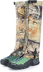 Camo Legging Gaiters Waterproof Snowboard Boots Cover Trekking Leg Shoes