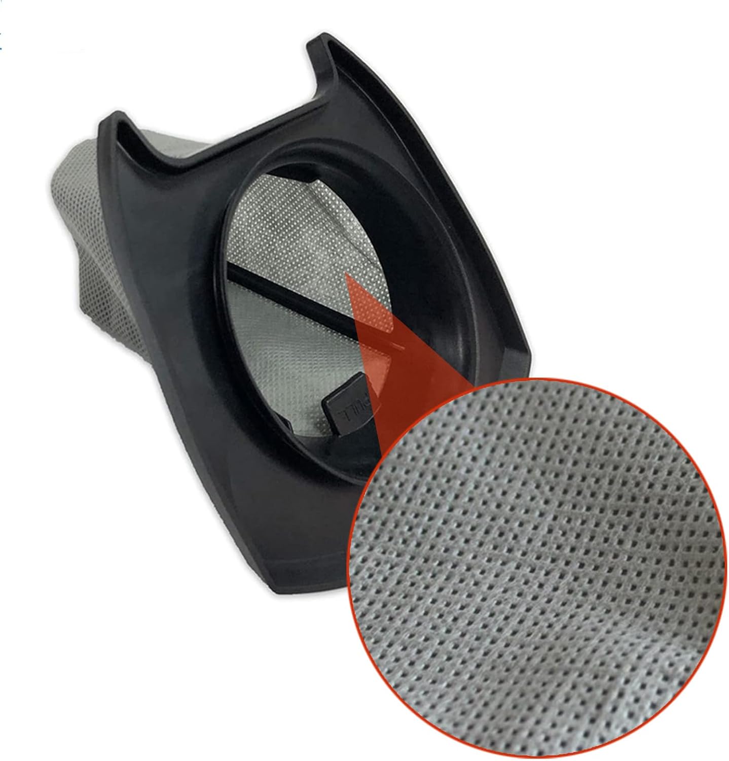 VideoPUP F77 Replacement 8pcs Vacuum Filter Bag Compatible with Dirt Devil Vibe 3-in-1 Bagless Vacuum Stick Vac with Handheld SD20020 SD20020FDI SD20020PLFDI SD20020TEFDI, Part 440003993 RO-440003993