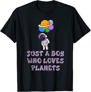 Just A Boy Who Loves Planets Kids Space Planets Solar System 4 T-Shirt, Tank Top, V-Neck, Sweatshirt, Hoodie, Long Sleeve, for Men Women Black