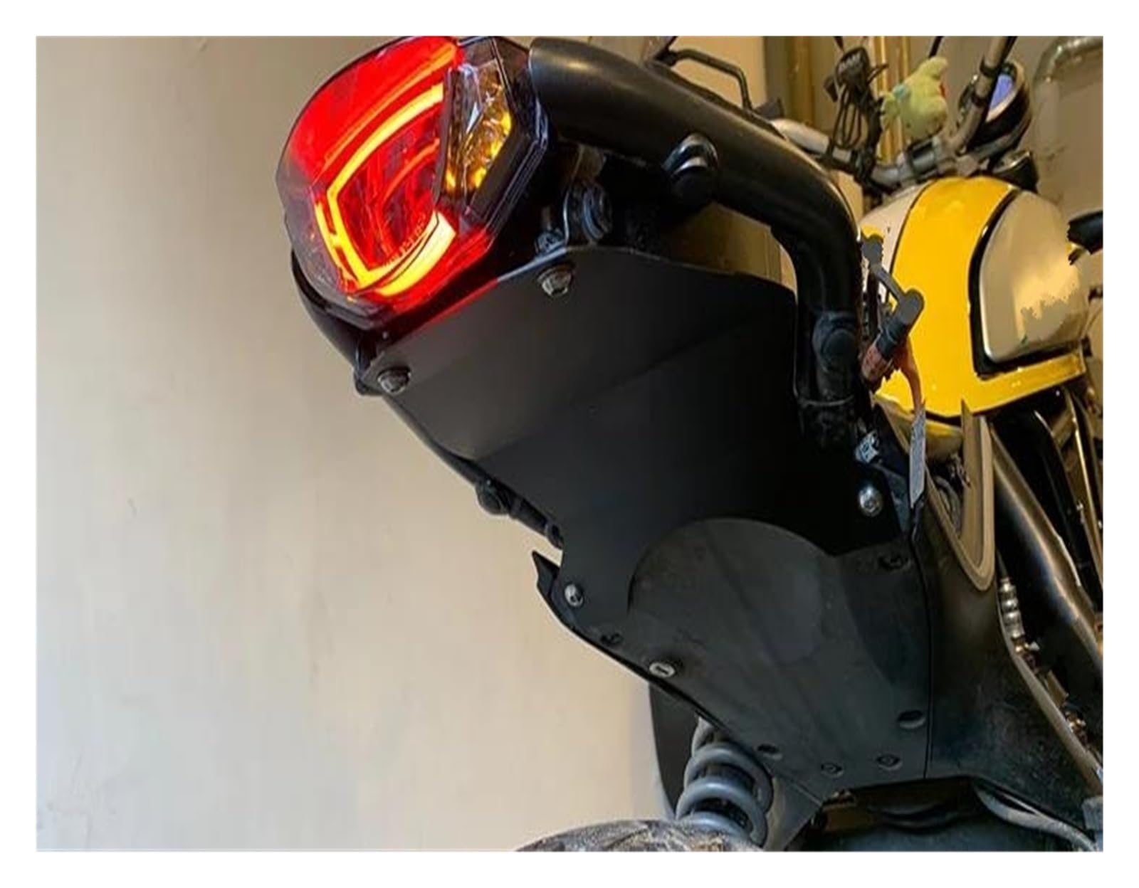 Parafango Motocicletta Per Ducati Scrambler 800 Icona Full Throttle Urbano Per Enduro Scrambler 400 Sessanta 2 Moto Parafango Posteriore Splash Guard Parafango Extender Hugger
