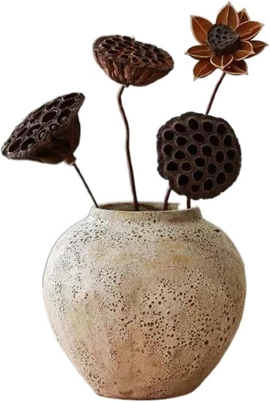 Vase Tabletop Flower Simple Vases Ceramics Dry Household Living Room Tea Table Decorations Florists Aquatic Culture