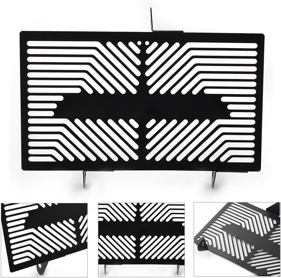 GZYF Motorcycle Radiator Grille Protector Guard Grill Protective Oil Cover Shield for HONDA CBR250 CBR250 R CBR300 CBR300R 2010 2011 2012 2013, Black