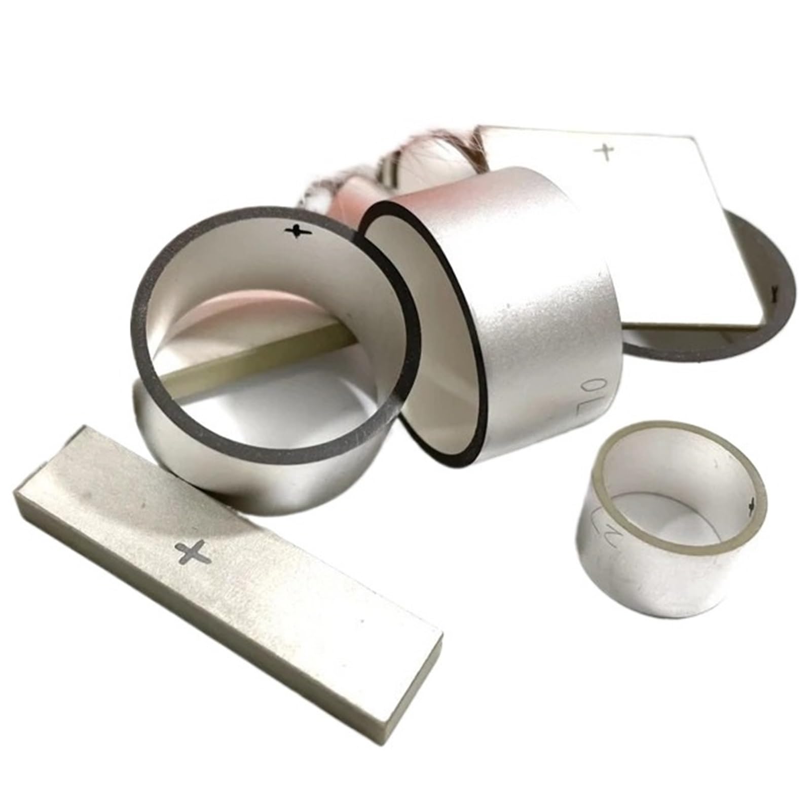 OD42xID32xH40mm piezoelektryczna ceramiczna rura piezoelektryczna PZT5