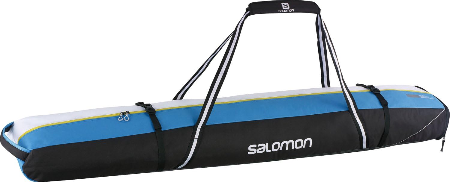 Amazon.co.jp SALOMON(サロモン) スキーバッグ EXTEND 2 PAIRS 175+20 SKI BAG BLACK×