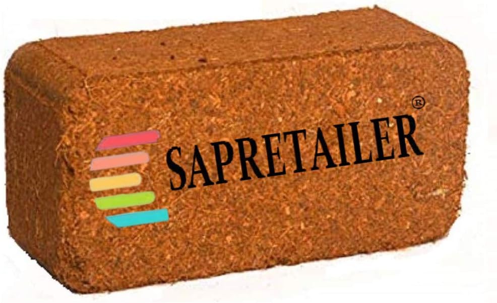 Cocopeat Block 650 Gram Organic Coir Pith Block for Organic Terrace Gardening
