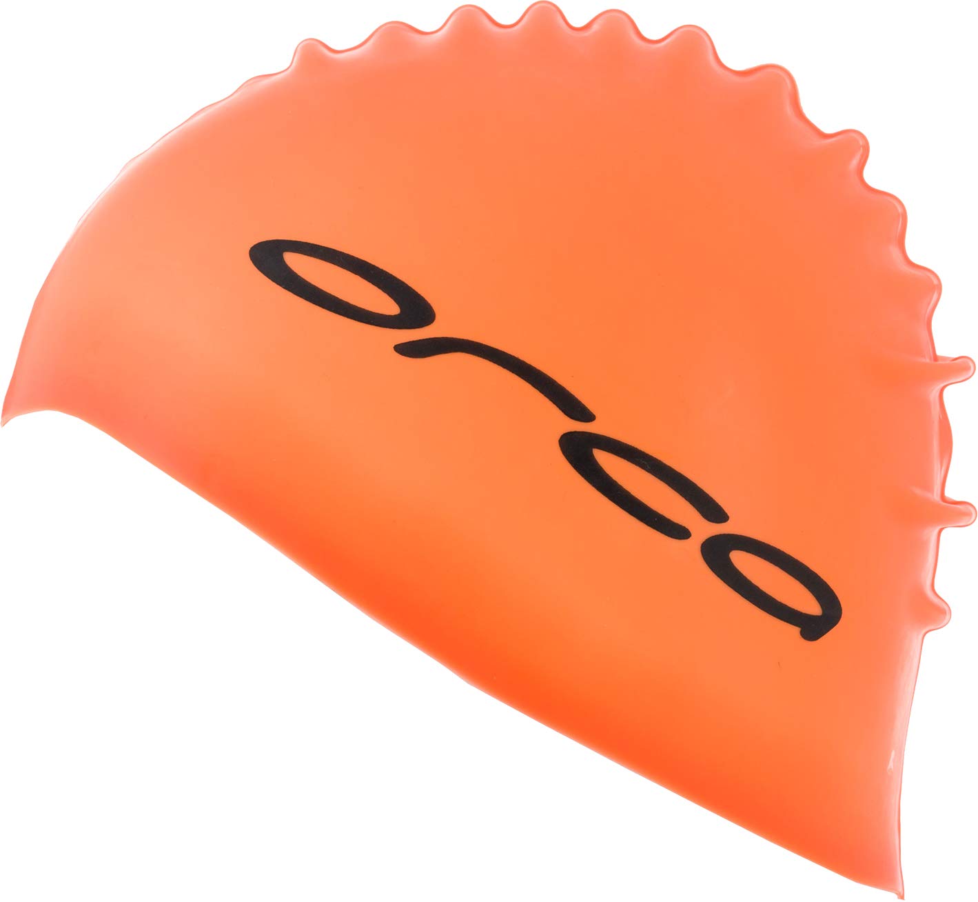 ORCA Silicone Swim Cap Hat - Orange