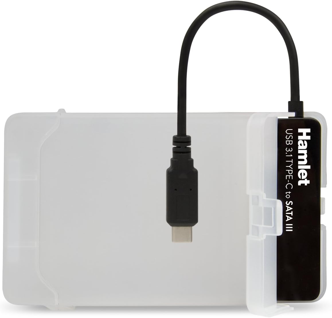 Hamlet Box + USB 3.1 Type-C to SATA Adapter