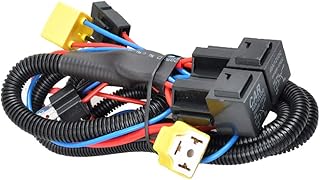 Vosarea H4 Halogen Kabelbaum Auto Scheinwerfer LED Licht Helligkeit Booster Kabelbaum Kit