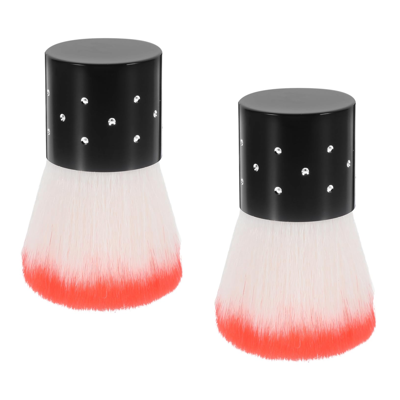 Beavorty 3 Set Di Pennelli Per Unghie Kit Per Manicure Completo Vassoio Per Unghie Pennello Per Unghie 2 Pezzi*3