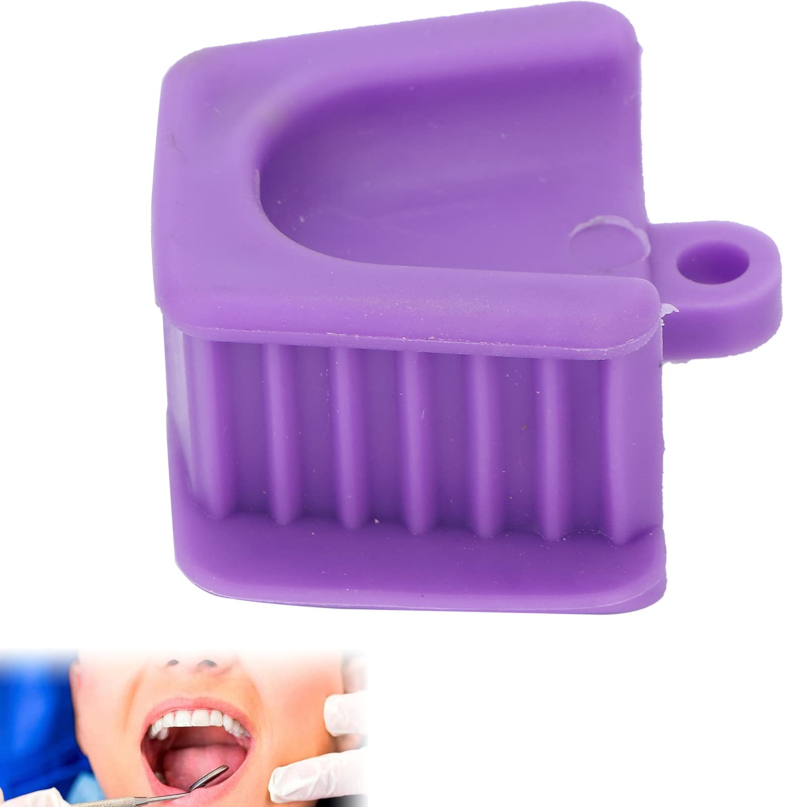 Buy Dental Mouth Prop, 3 Sizes Of Dental Bite Block Safe and Non‑toxic Easy To Store and Carry