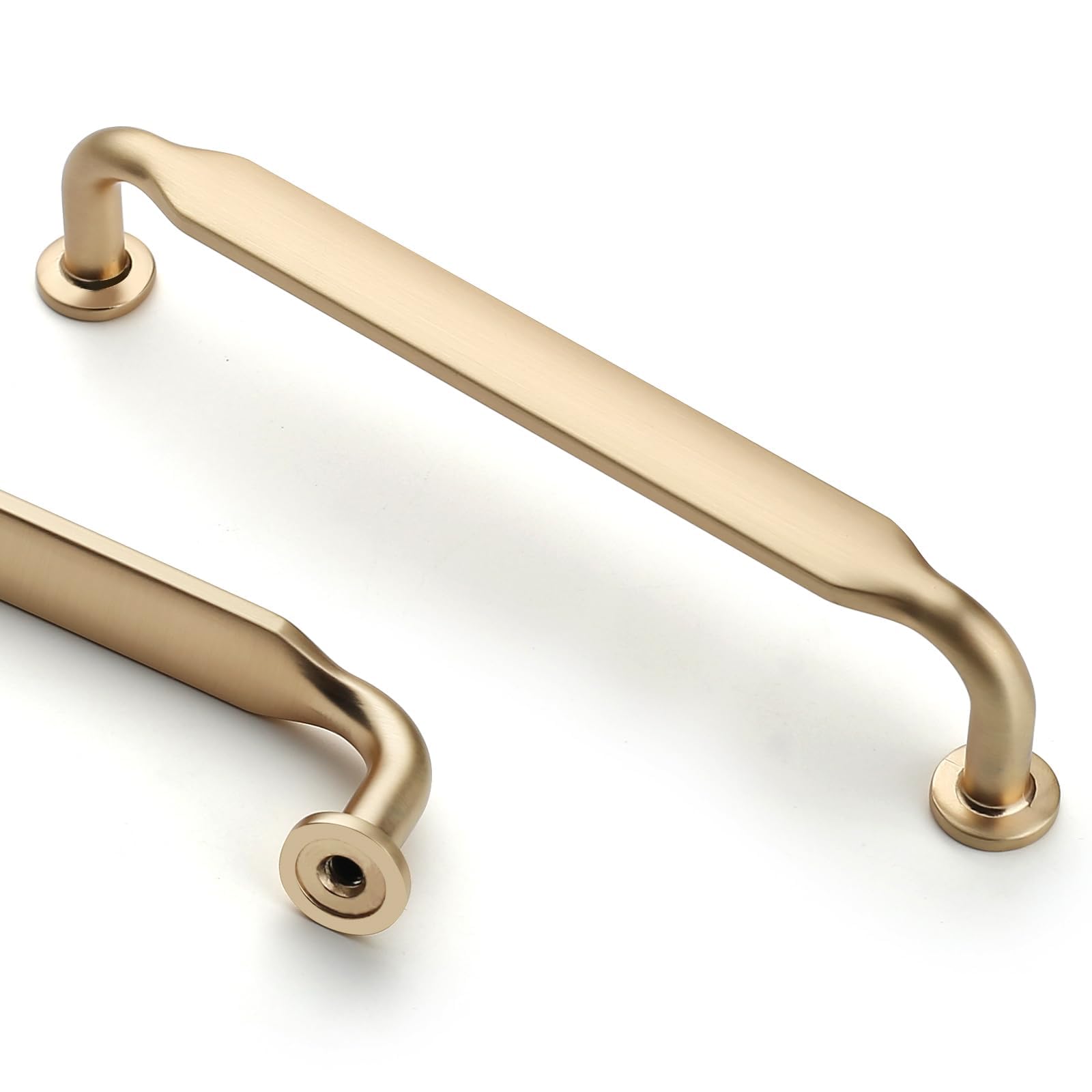Asidrama 10 Pack 5 inch Champagne Bronze Kitchen Cabinet Handles — Amazon image 9