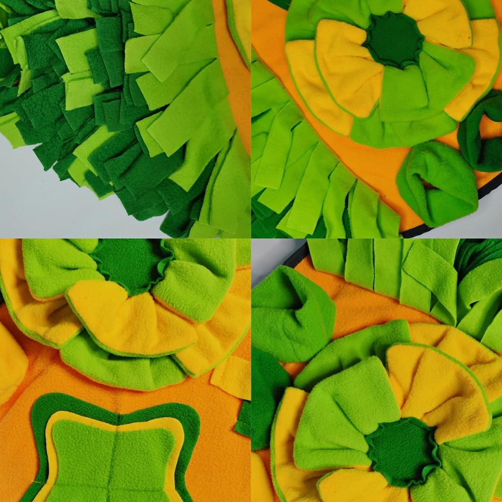 Mata dla psa mango puzzle zabawka zapach trening wąchanie podkładka powolne karmienie dywan