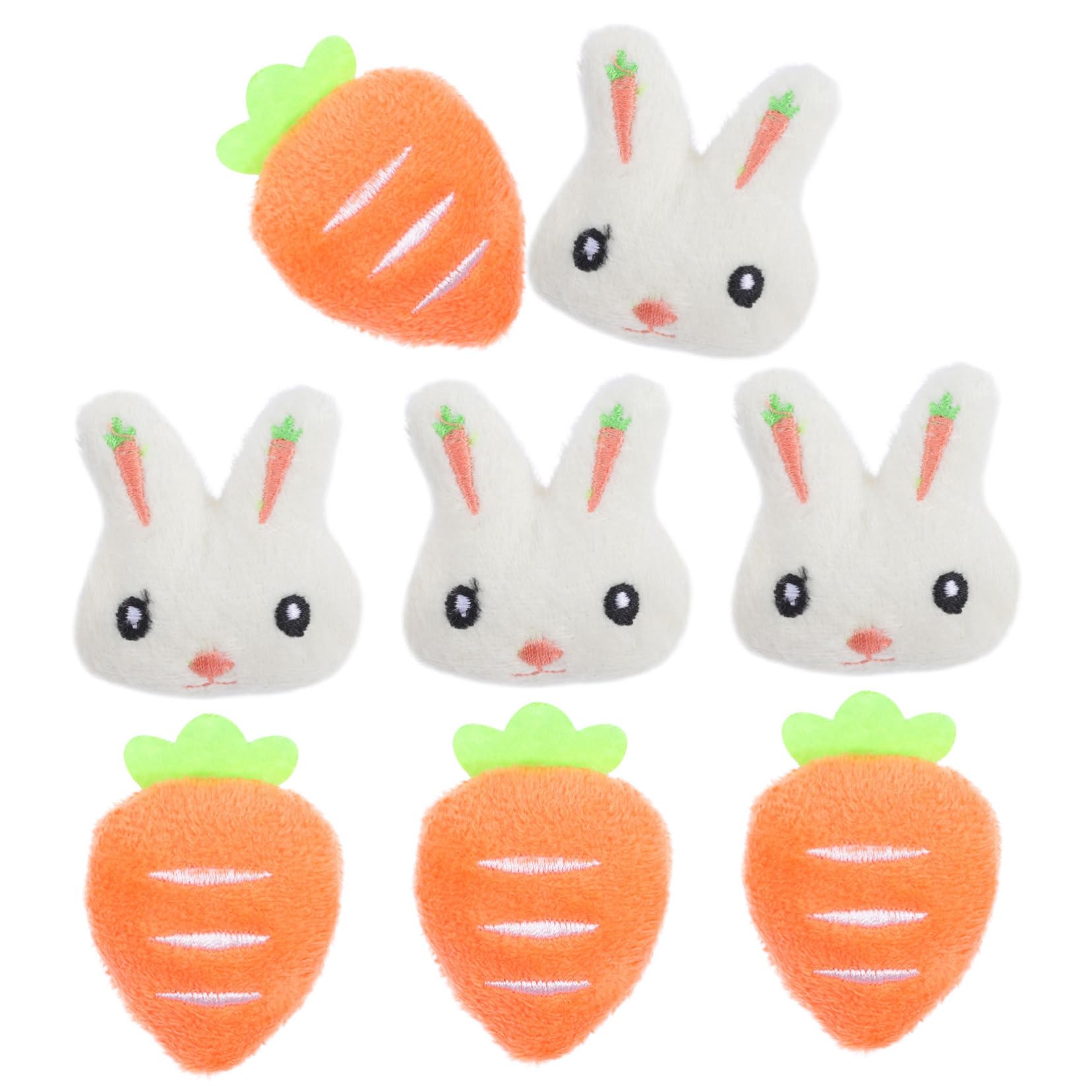 60 Piezas Broche De Conejo Alfiler De Mochila Infantil para Mochilas Linda Mochila Solapa De Pascua De Dibujos Animados Alfiler De Bufanda Ropa Felpa Perder Sombrero Decoraciones