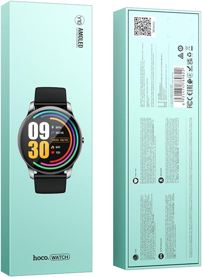 Hoco Y10 Smart Watch product packaging