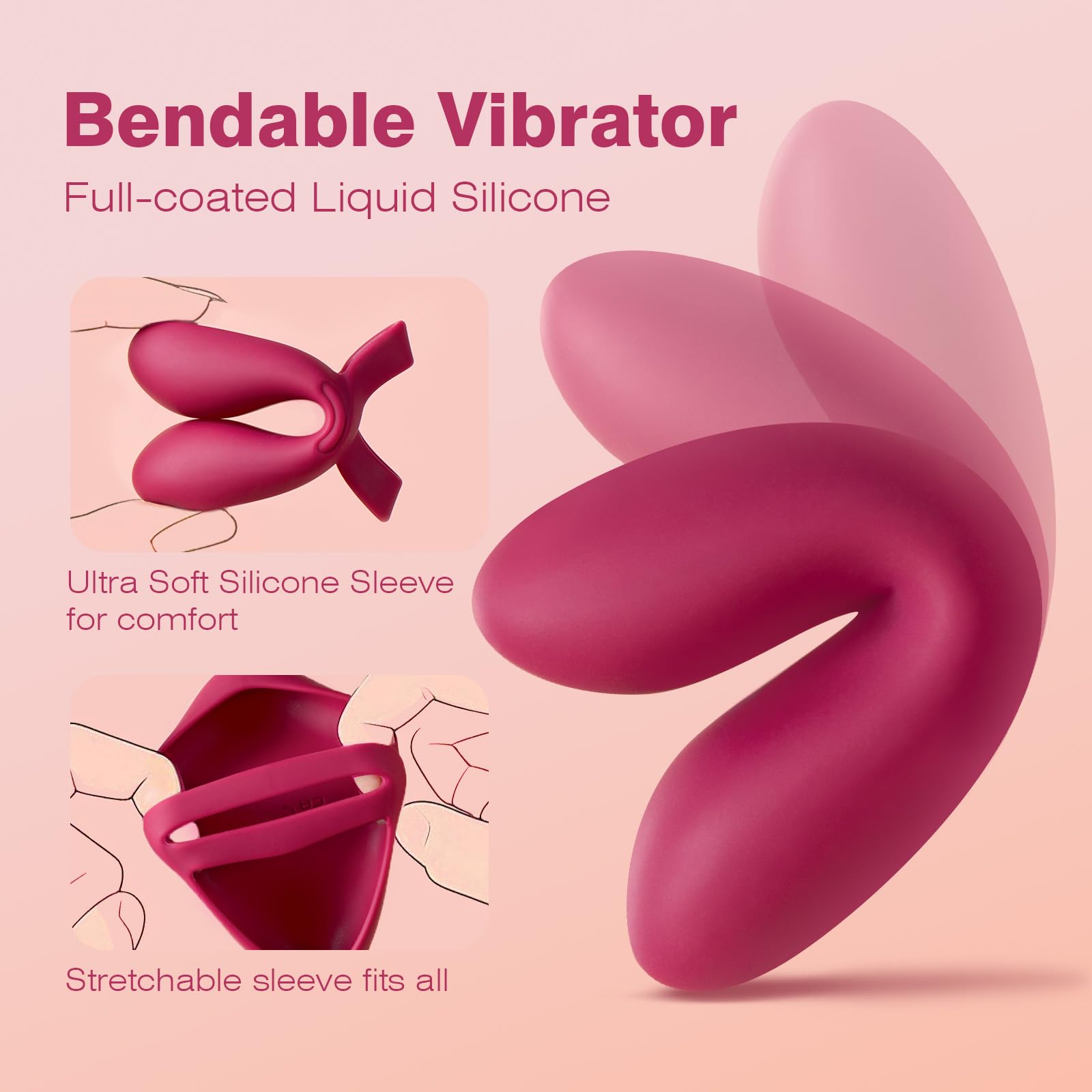 SVAKOM COCO Vibrator Dildo Sex Toys Finger Shaped - 8 Seconds to Climax Waterproof Vibes for Women - 5*5 Vibrations G Spot Clit Nipple Anal Personal Massagers Adult Toys: Clitoral, G-spot, finger vibrator sex toy with APP and Heating Sex Toy Echo Pro