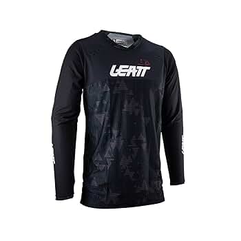 Leatt 5.0 MTB Jersey 風よけ Size Large Amazon.com: Leatt Jersey Moto 4.5 Enduro Adult (Black - XX