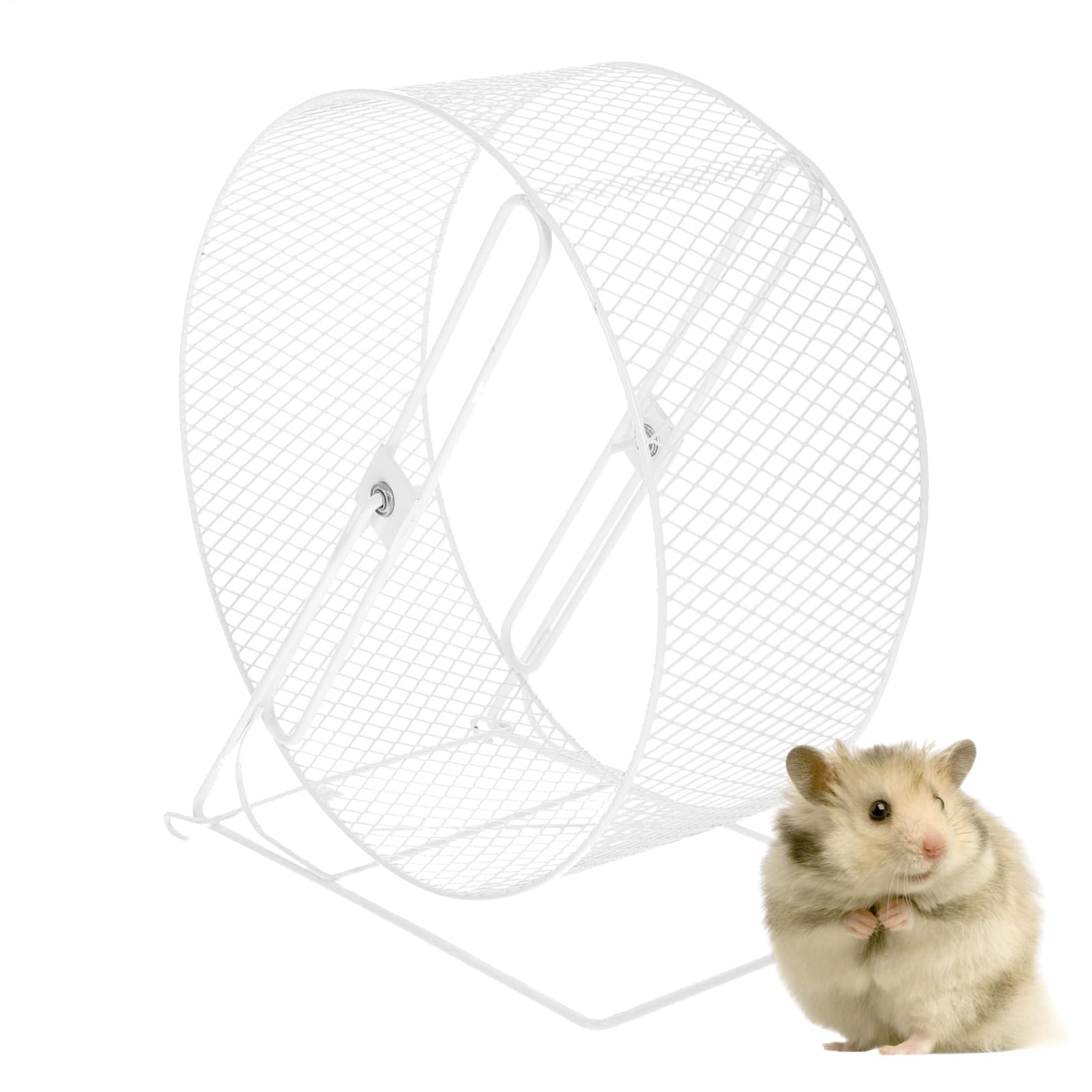 Rueda de Chinchilla, rueda pequeña de hámster - Ruedas de ejercicio para | animales pequeños, accesorios de jaula para hámster, juguetes divertidos para silencioso para ratón, jerbos, hámsters