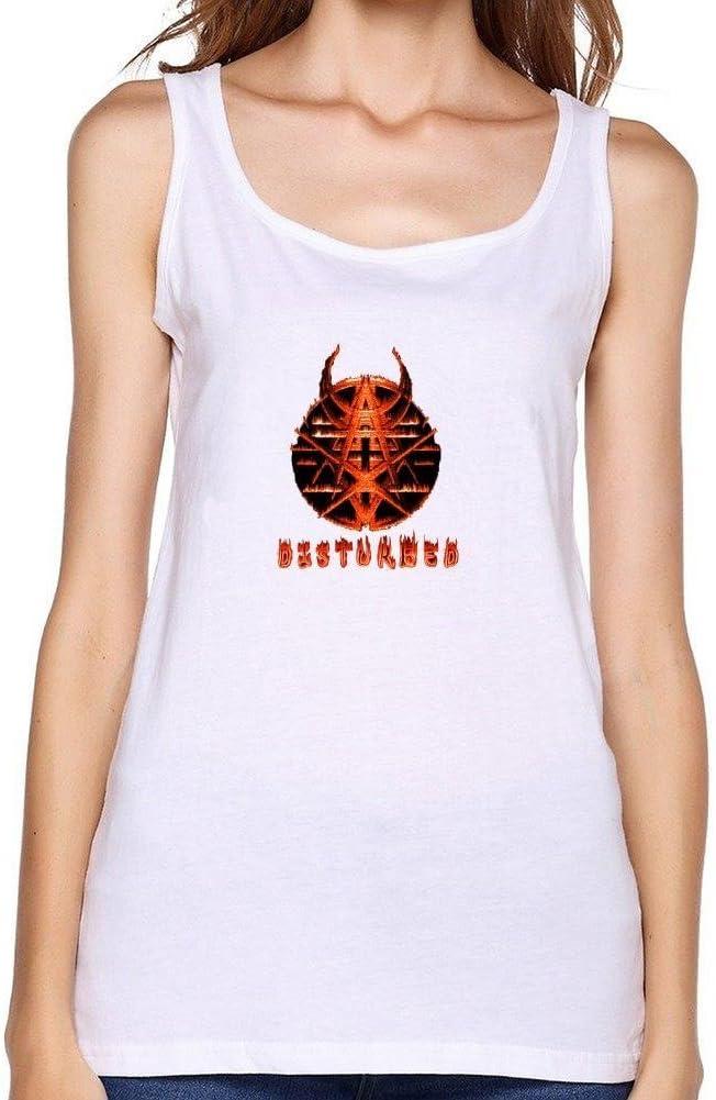 FUSHUO90WTT Women's Disturbed Believe top Size S White
