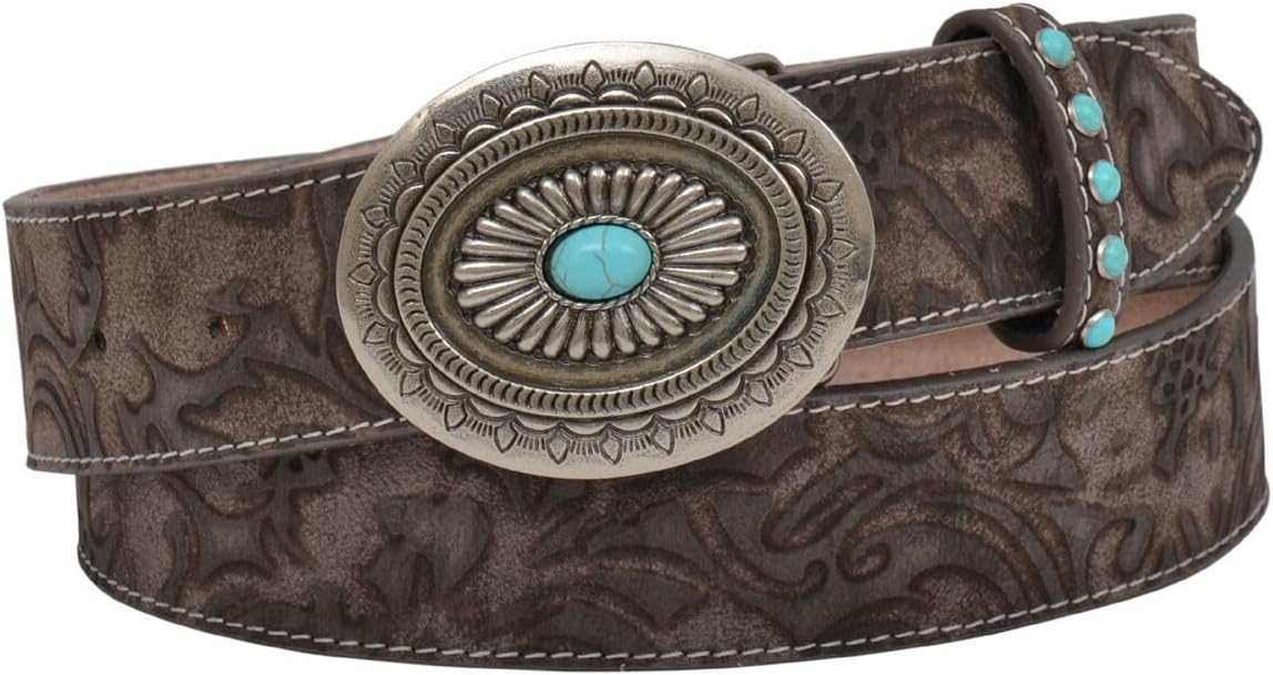 Angel Ranch 1 1/2" Brown Ladies' Fashion Belt