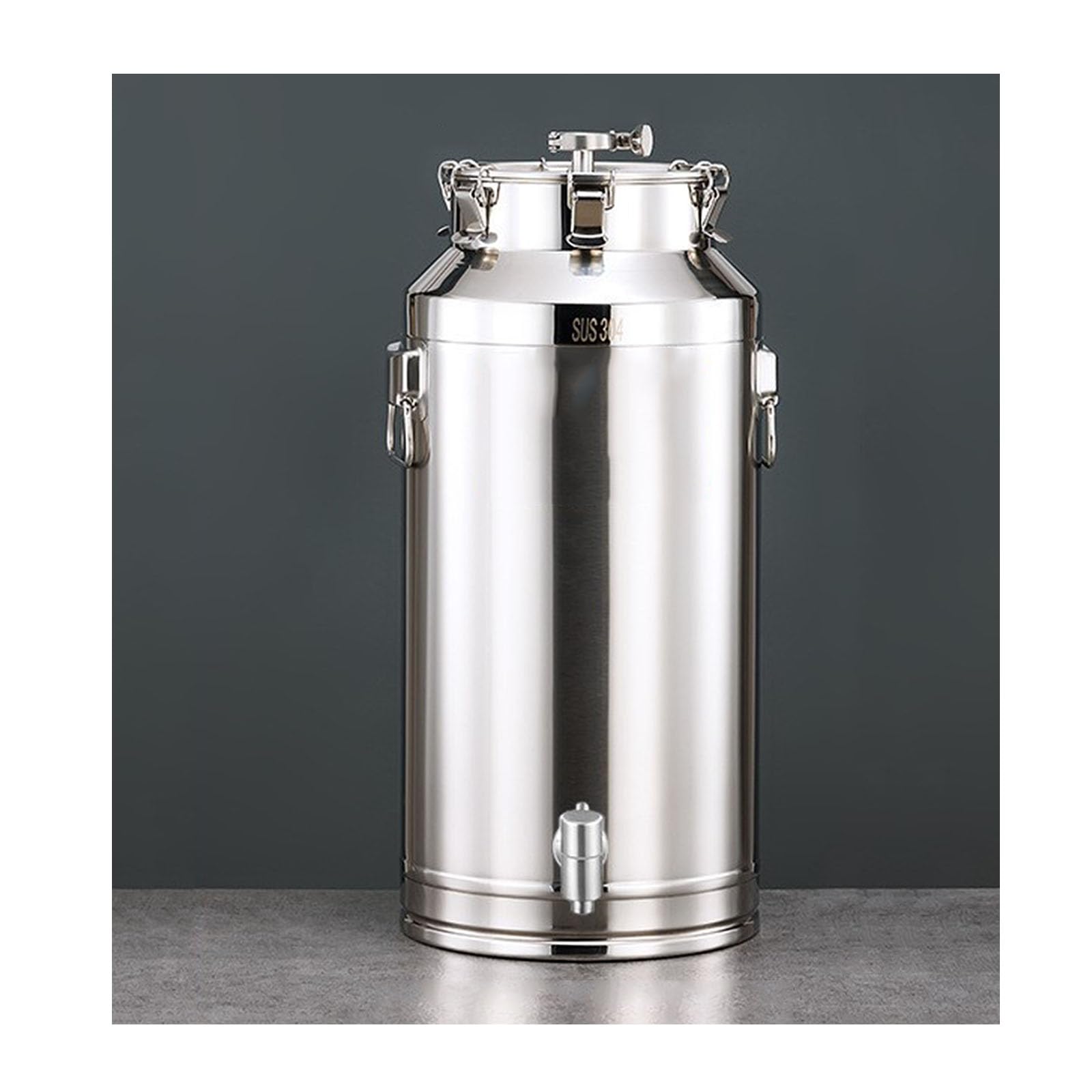 Fermenteur inox 48L solution anti-oxydation pour le stockage de liquide alimentaire