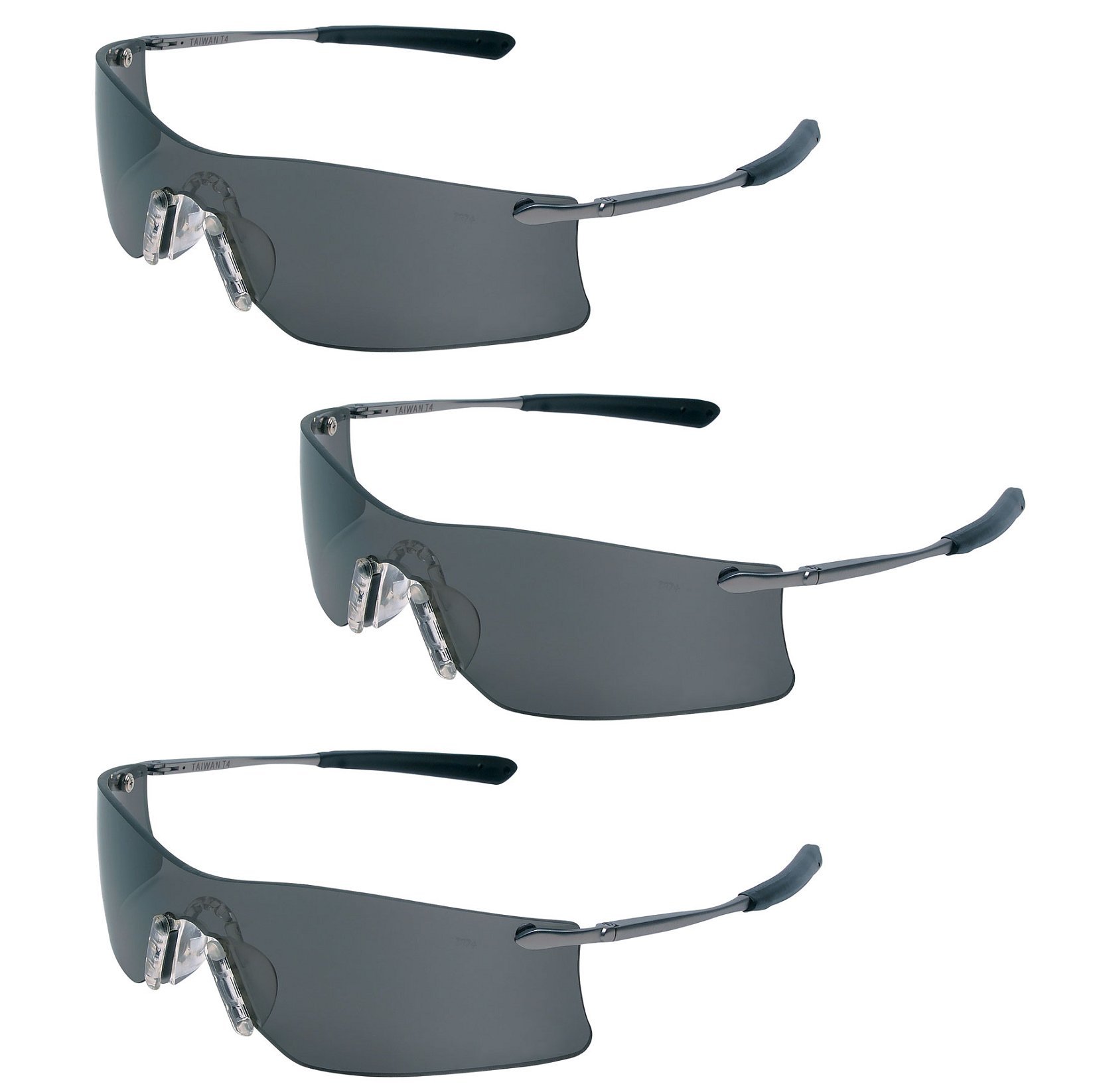 Crews Rubicon - Gafas de seguridad (3 pares)