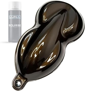 Mocha Brown Midcoat Aerosol - Metallic - Professional Auto Paint for DIY Enthusiasts, Hobbyists, and Automotive Shops - Premium Quality for Professional Installers - Luna Eclipse