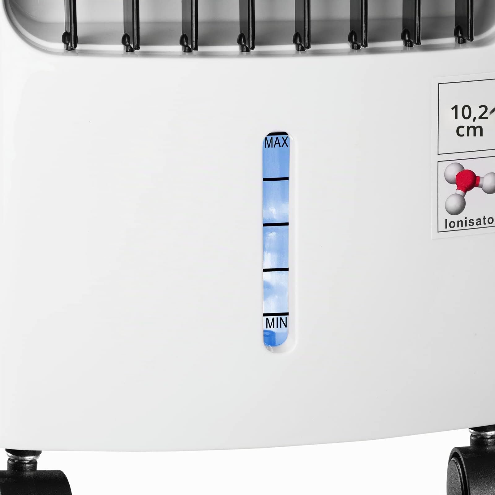 Monzana Condizionatore Portatile 4in1 60W 330m³/h 3,5 litri 4 Ghiaccioli Ventilatore Ionizzatore