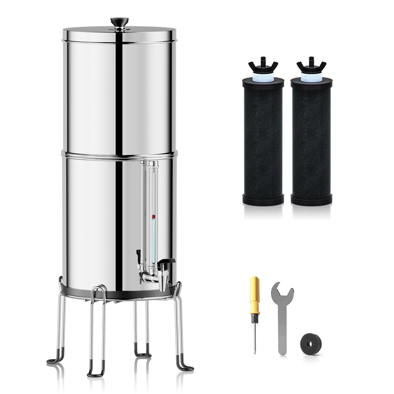 Purewell 3-Stage 0.01?m Ultra-Filtration Gravity Water Filter System ...