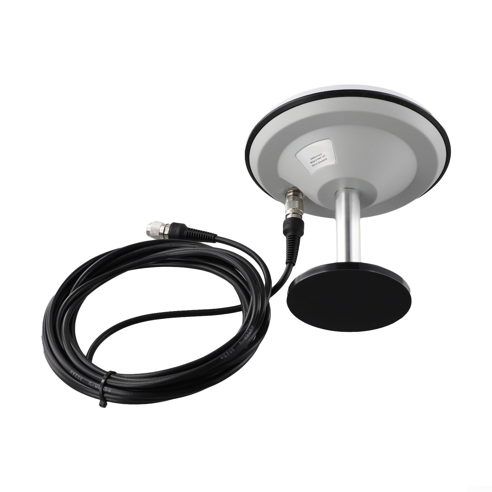 ZYNCUE Antenne GPS agricole, STARF 107 L1 L2 GNSS GPS GLO BDS GAL, récepteur étanche de haute précision pour arpentage géodésique de camion, bateau, construction de routes, enquête (antenne + câble)