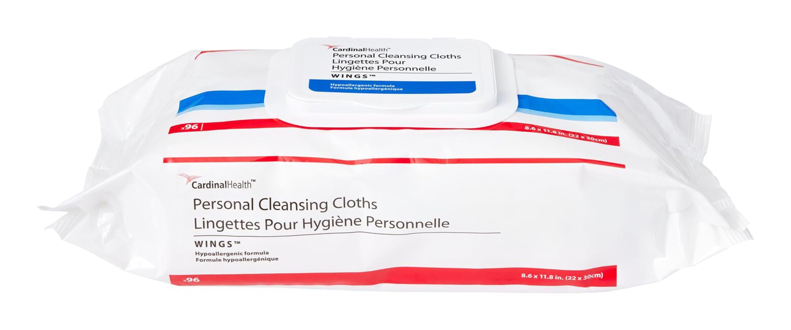 Amazon.com: Cardinal Health™ WINGS™ Personal Cleansing Cloths