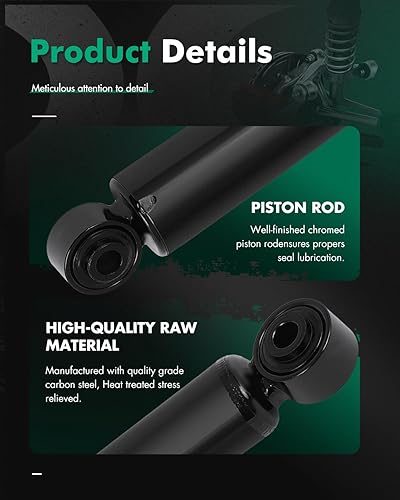 Miniatura 5 de SCITOO Amortiguadores traseros aptos para 2009-2019 para amortiguadores y puntales Ford F-15, reemplaza los amortiguadores automáticos 349108 911302