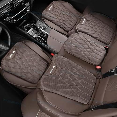RAV4 車用 シートクッション 通気性カーシートRAV4 PHV XA50系 全シリーズ対応 収納ポケット付き シートカバー低反発 クッション蒸れない カーシート 滑り止め オールシーズン 自動車 椅子用 自宅 オフィス カークッション 簡単取り付け 3