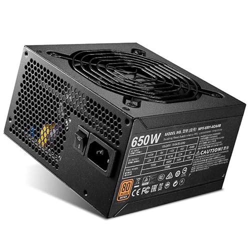 PSU For Cooler Master MWE BRONZE 650 ATX Back-line d 650W d MPX-6501-ACAAB