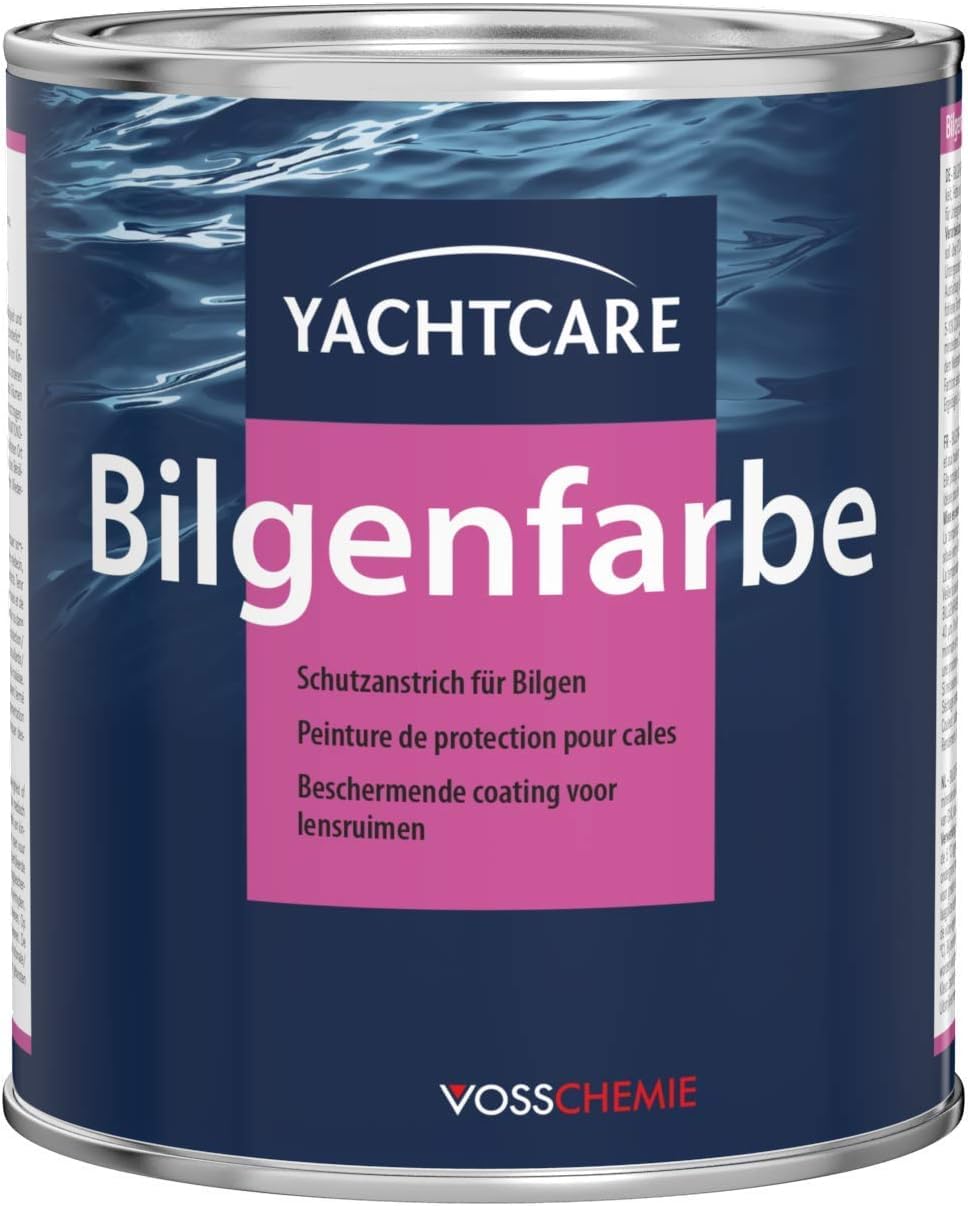 Yachtcare Bilgenfarbe Anstrich für Boote, grau, 750ML