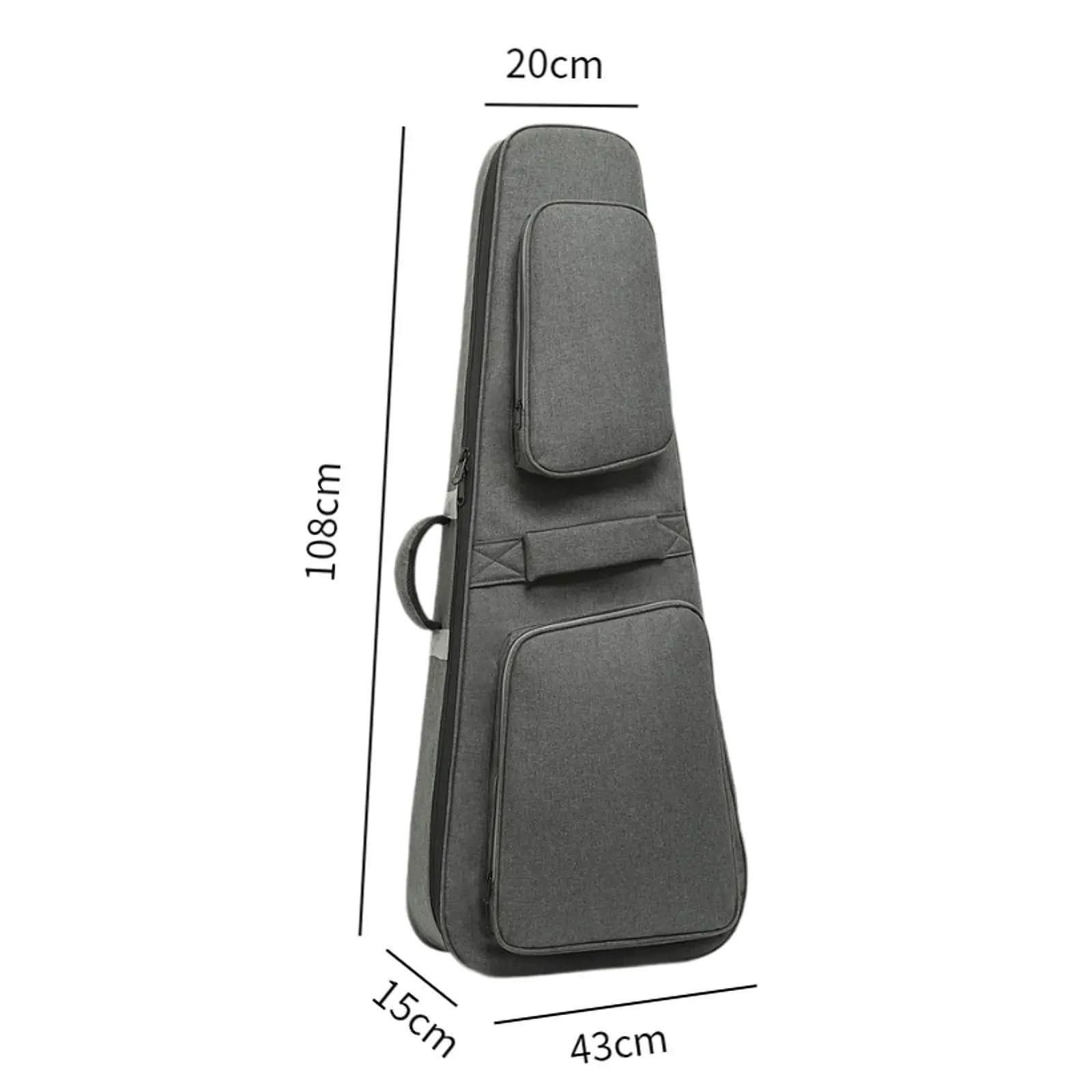 Gitarre Staubschutz Aufnahmetasche Tragbare E-Gitarrentasche für Akustikgitarren