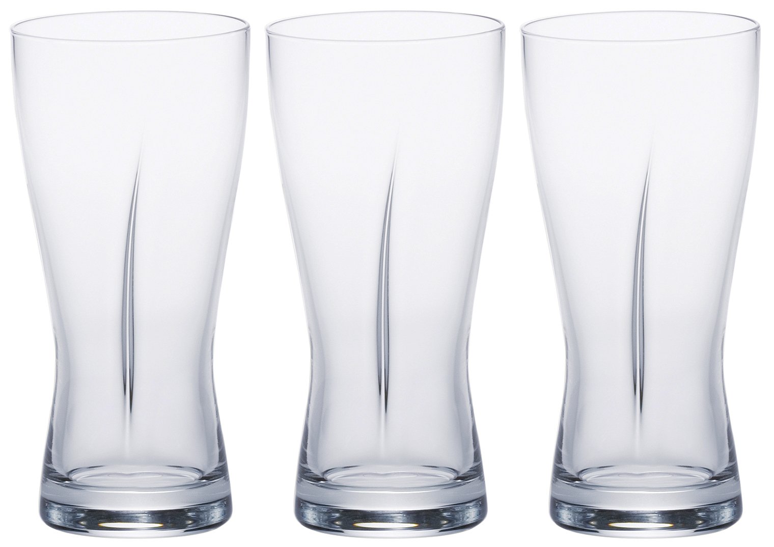 ADERIA B2301 Premium Pilsner Beer Glass, 9.5 fl oz (280 ml), Set of 3, Made in Japan, Wedding, Father's Day, Mother's Day, Gift, Gift, Birthday, Women, Celebration, Men, Beer, Stylish, Pint Craft,