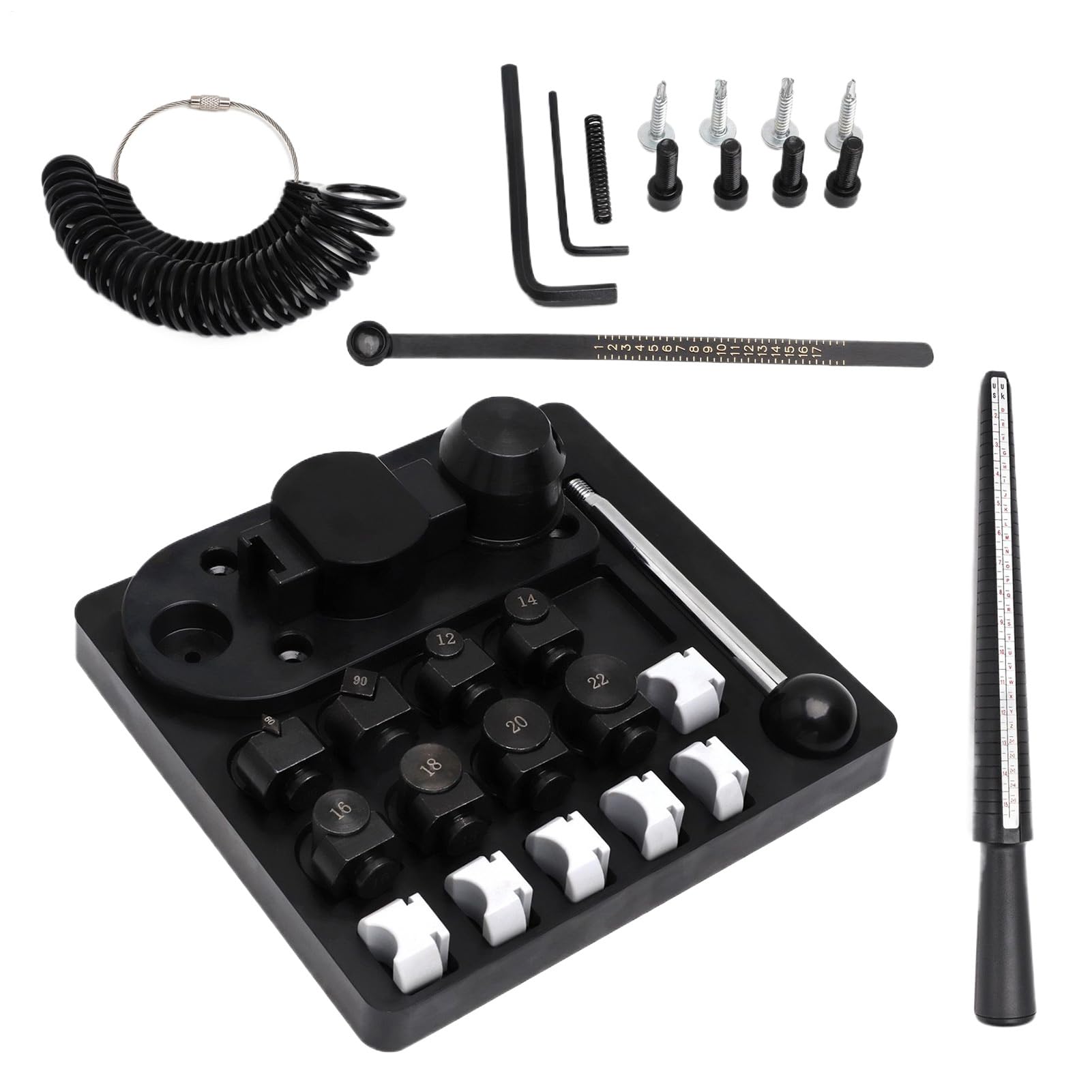Piega Anelli Macchina per Gioielli, Artigianato e Bracciali, Ciondoli | Macchina Pesante Piegatura Anelli Gioielli Macchina Artigianale Resina Principianti Arte Orafo