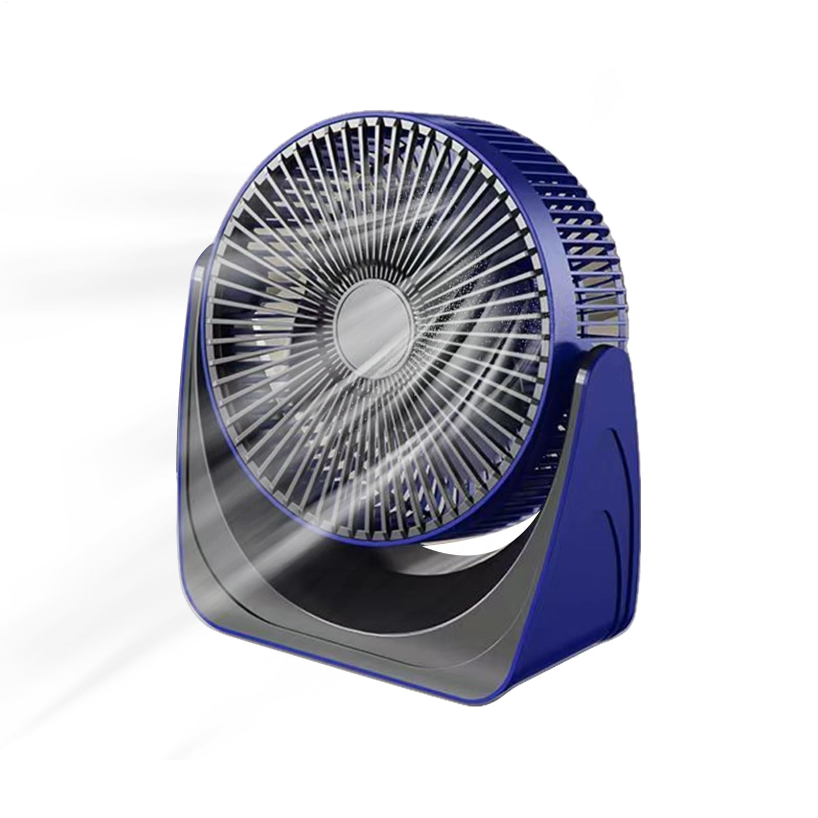 Petit ventilateur rechargeable USB de table et bureau silencieux à 5 vitesses