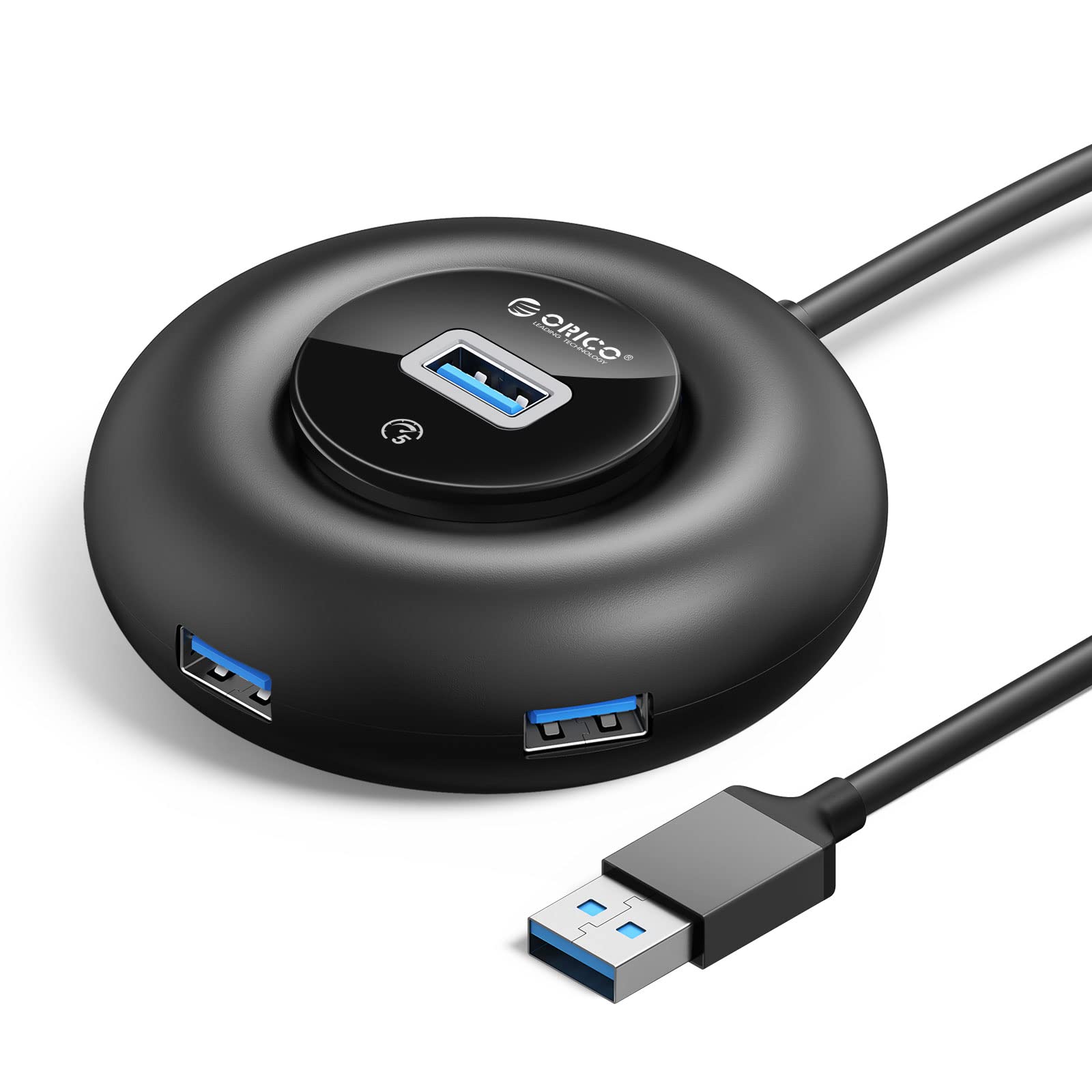Snapklik.com : Multi Port USB Splitter, 4 Port USB 3.0 Hub, USB A Port ...