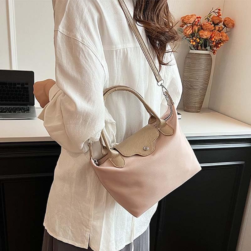 French waterproof nylon handbag - classic bag, single shoulder/sloping body, fashionable flip cover2